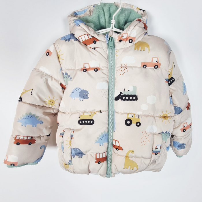 18-23M
Diggers & Dinosaurs Jacket
