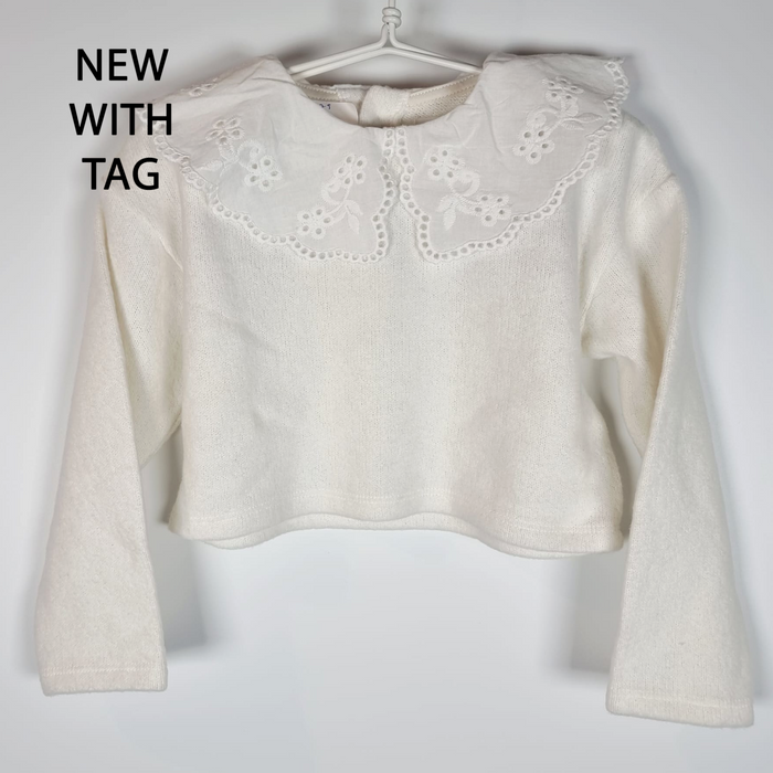 2-3Y
Lace Collar Jumper