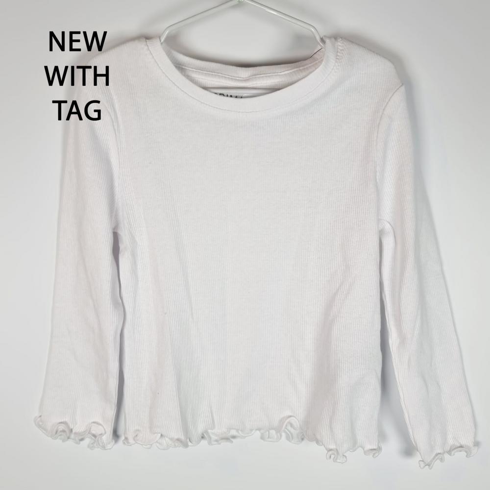 2-3Y Ribbed Long Sleeve