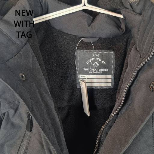 5-6Y
Black Winter Jacket