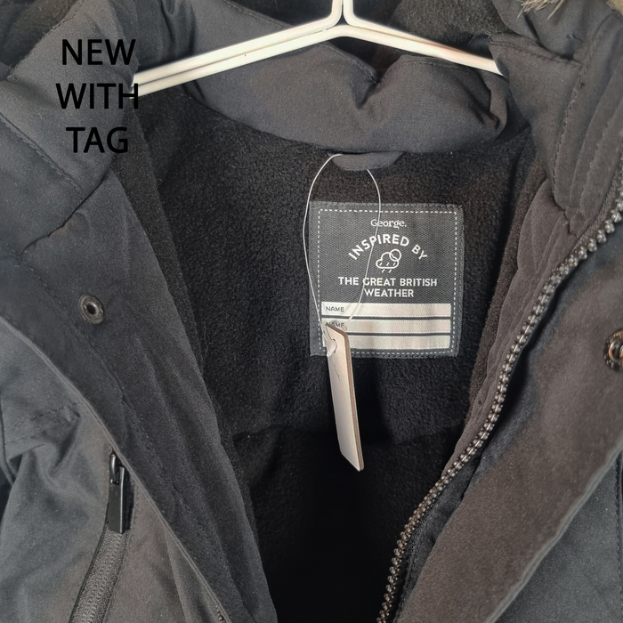 5-6Y
Black Winter Jacket