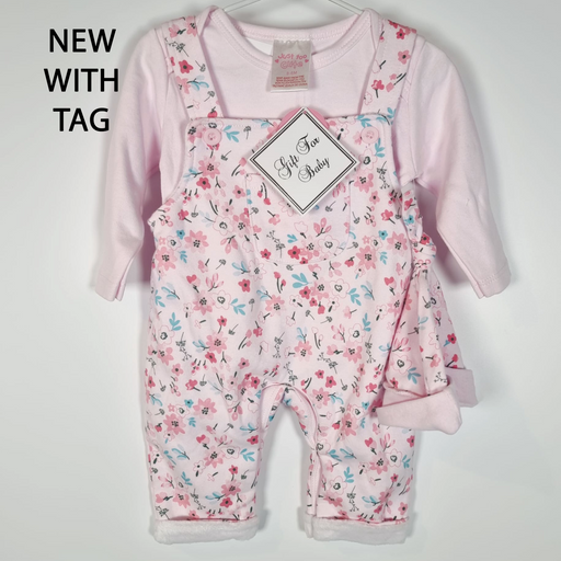 3-6M
Cosy Dungaree Set