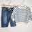 3-6M
Striped Jumper Set
