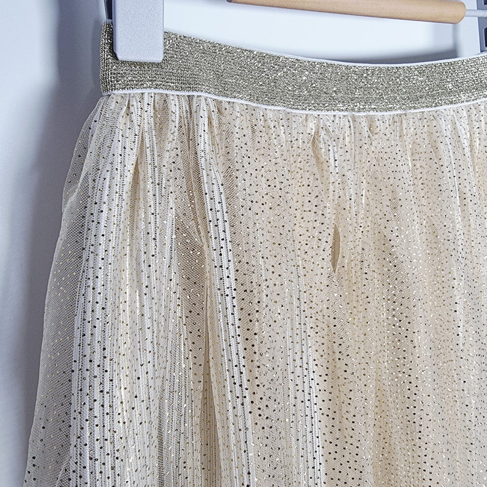 4-5Y
Glitter Gold Skirt