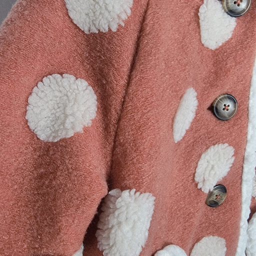 3-4Y
Fleece Coatigan