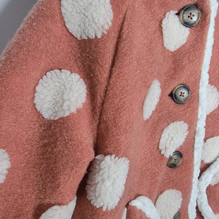 3-4Y
Fleece Coatigan
