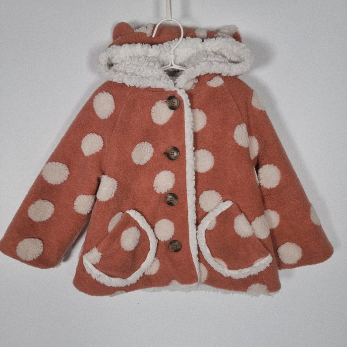 3-4Y
Fleece Coatigan