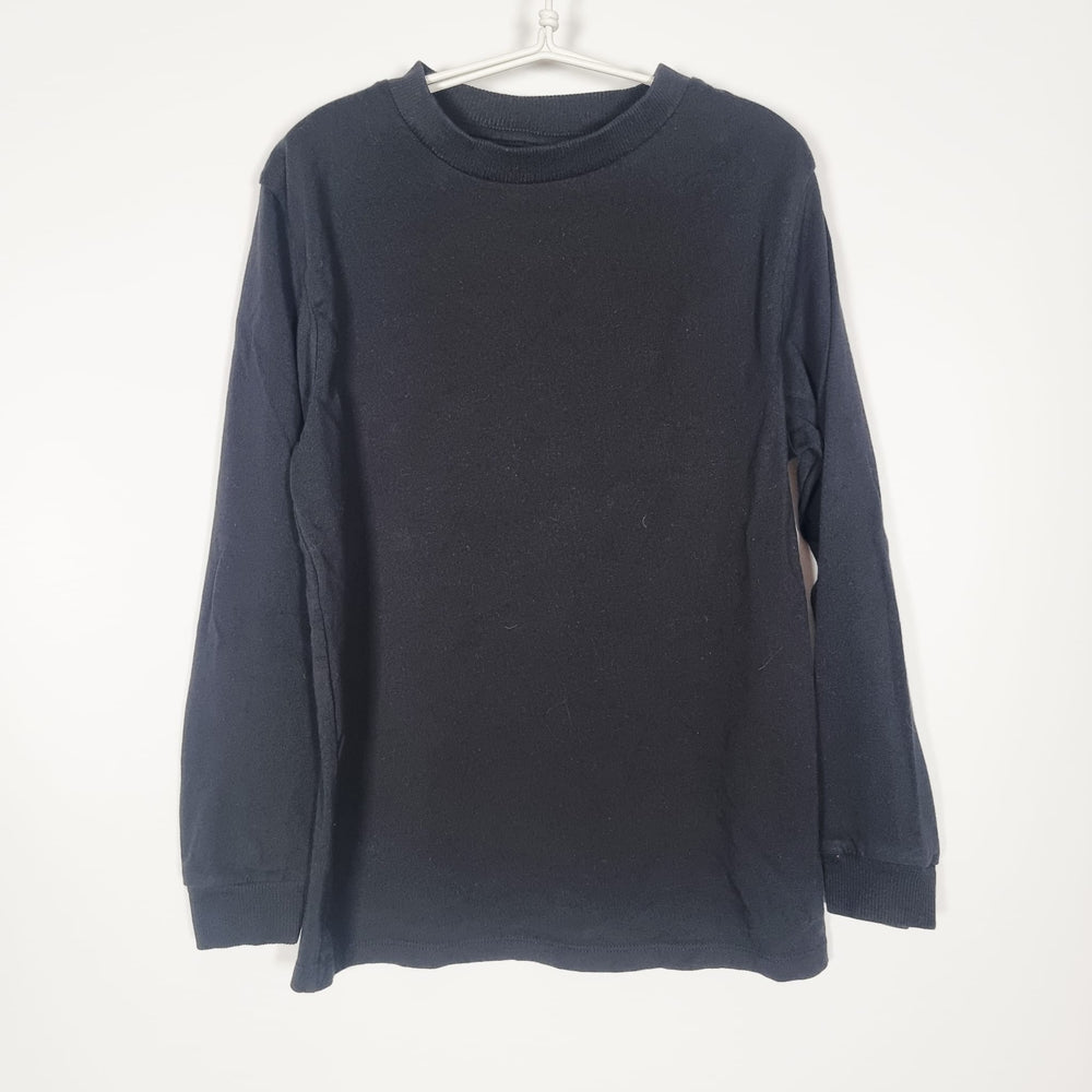 7-8Y
Black Long Sleeve