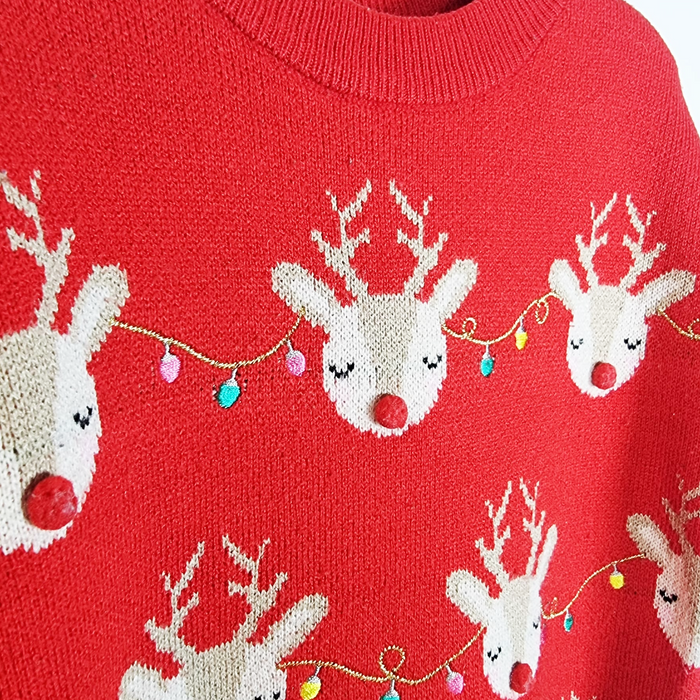 5-6Y
Rudolph Lights Jumper