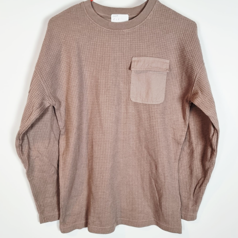 8-9Y
Taupe Long Sleeve