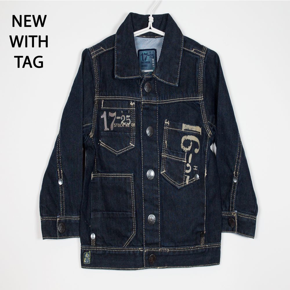 12-18M
Dark Denim Jacket