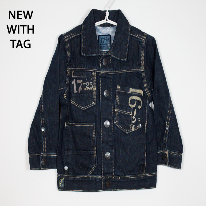 12-18M
Dark Denim Jacket