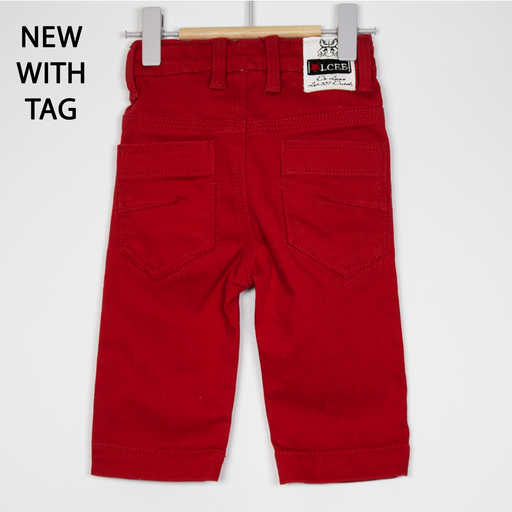 3-6M
Red Jeans