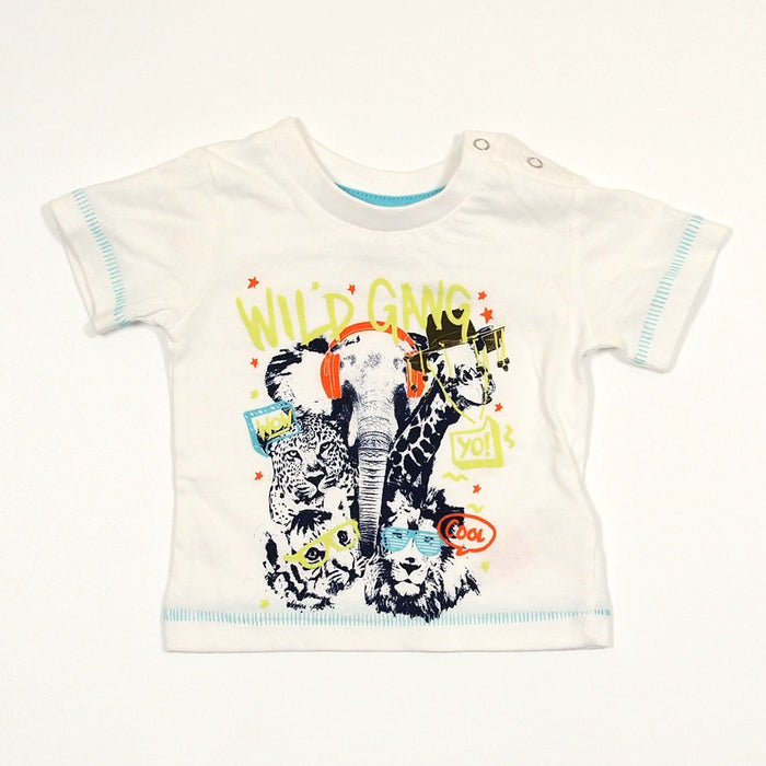 Boys Set - 00-03 Safari Shorts And T-Shirt Set