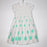 00-03M White and Mint Dots Dress