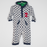 0-3MStars '2' Onesie