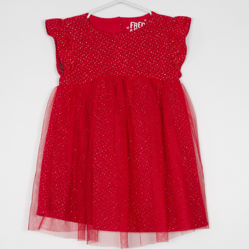 9-12M
Red/Silver Dress