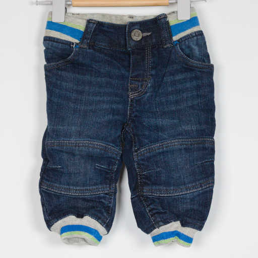 4-6M
Stripe Cuff Jeans
