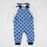 3-6M
Star Dungaree Set