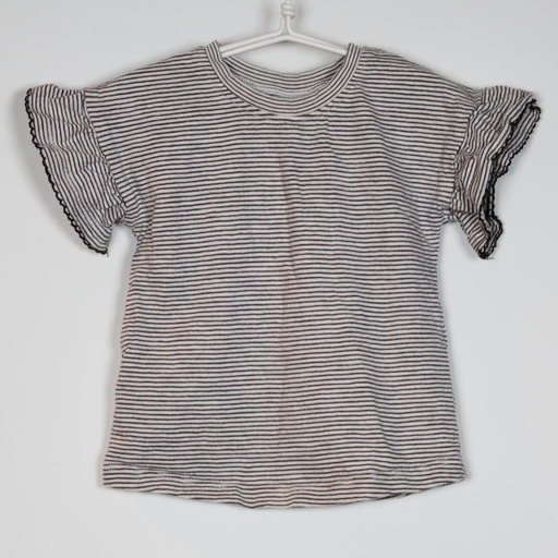 3-6M
Ruffle Sleeve Tee