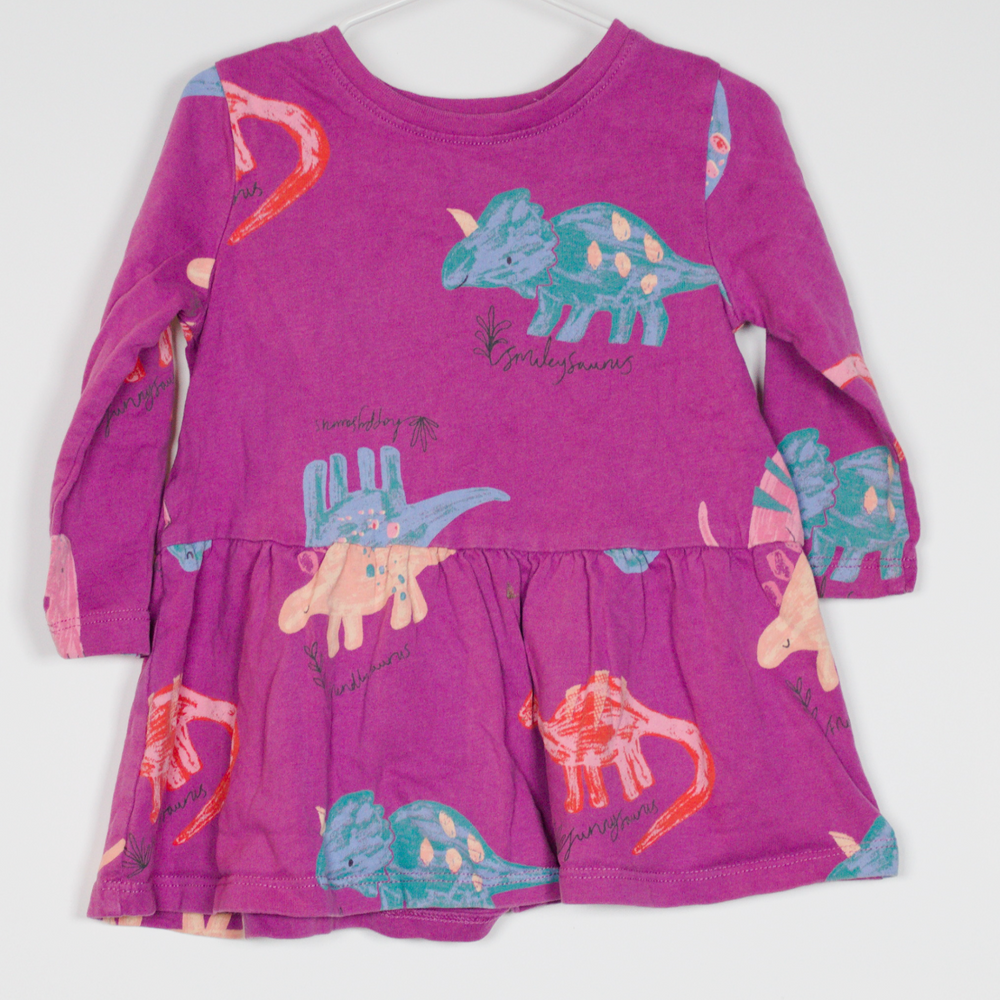 6-9M
Happy Dinosaurs Dress
