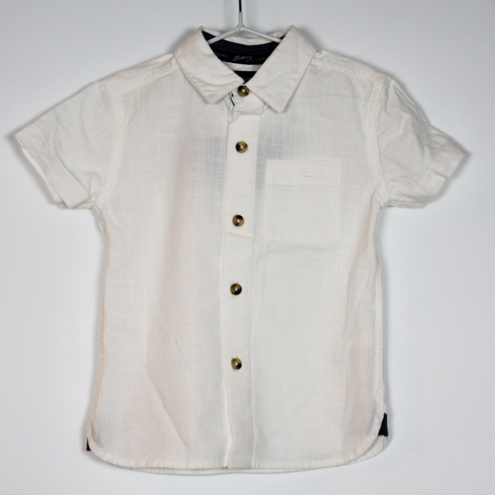 12-18M
White Cotton Shirt