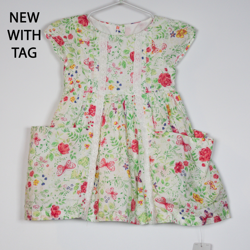 3-6M
Roses & Butterflies Dress
