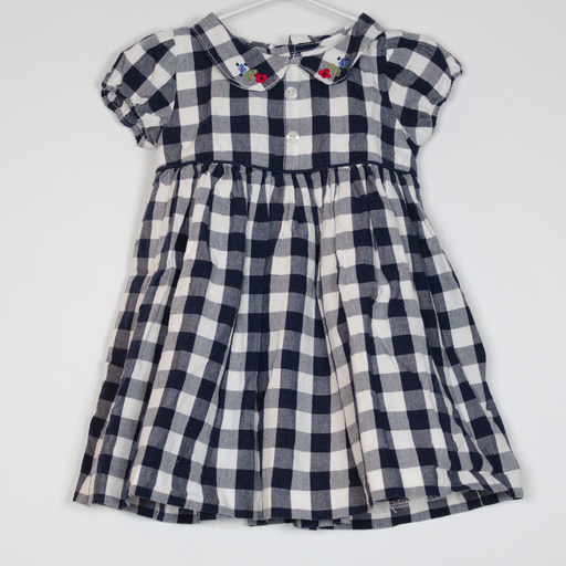 3-6M
Flower Collar Dress