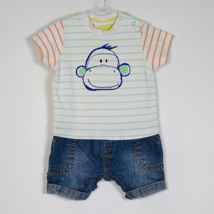 3-6M
Monkey Romper