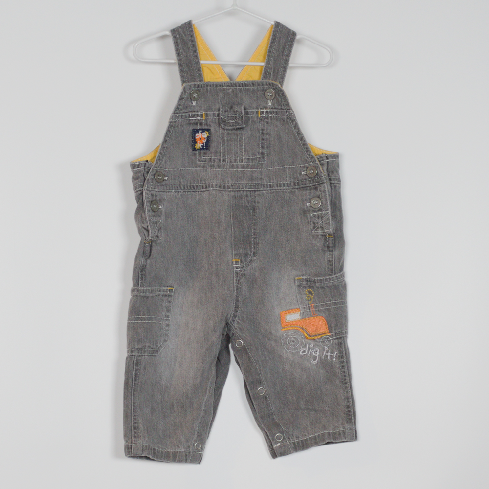 3-6M Dig It Dungarees
