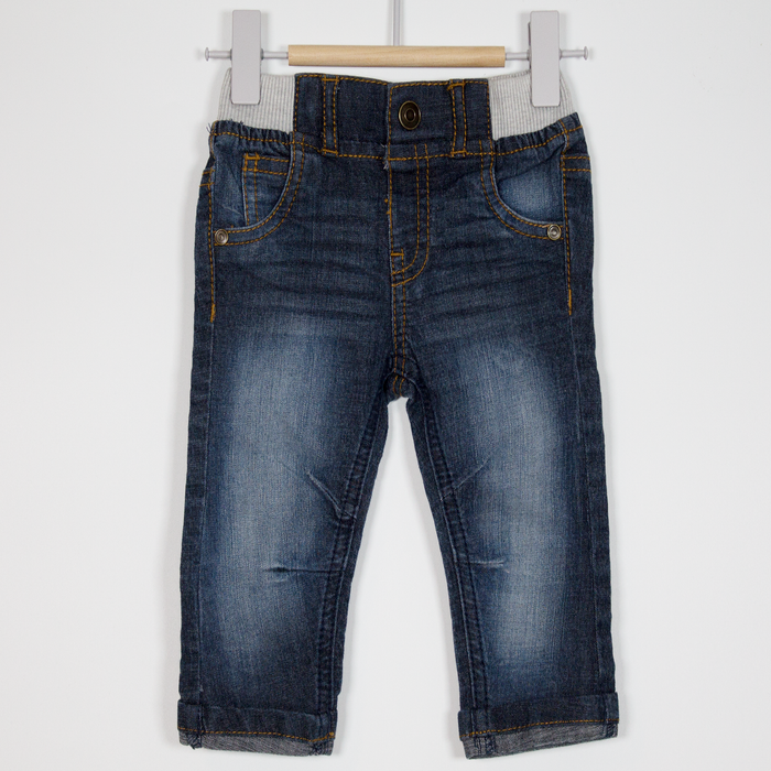 3-6M
Pull Up Jeans with Turn Ups