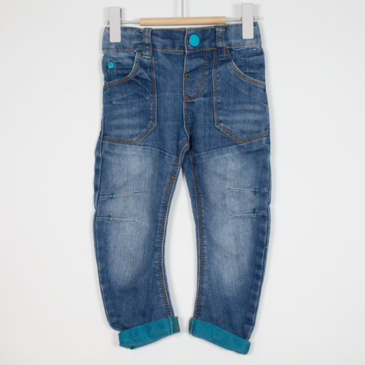 12-18M
Blue Turn Up Jeans