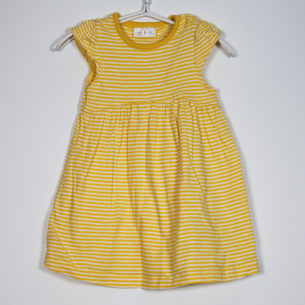 0-3M
Yellow Striped Dress
