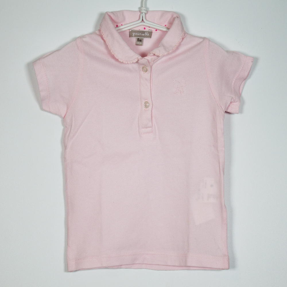 6M
Pink Polo T-shirt