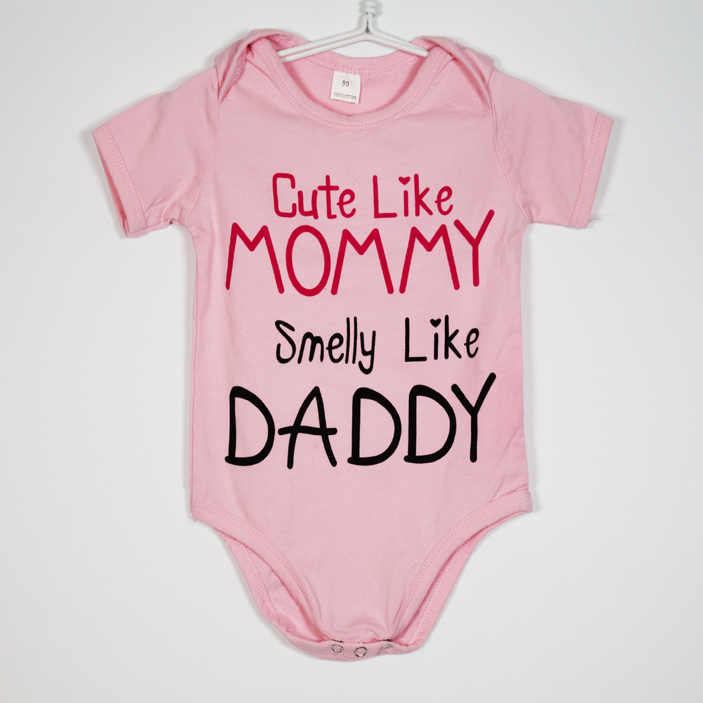 9-12M
Mommy/Daddy Bodysuit