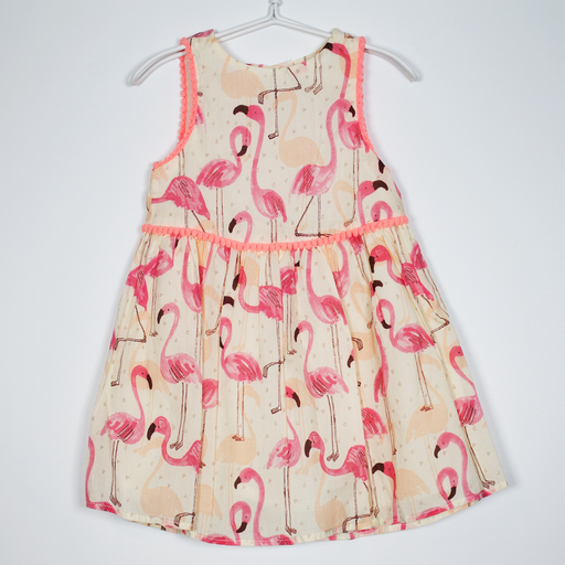 3-6M
Flamingo Cotton Dress