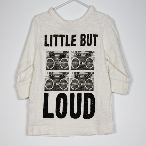 3-6M
Little But Loud Top