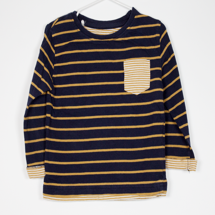 12-18M
Contrasting Stripes Top