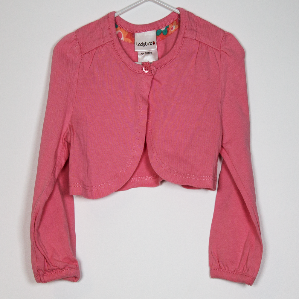 6-9M
Pink Cropped Cardigan