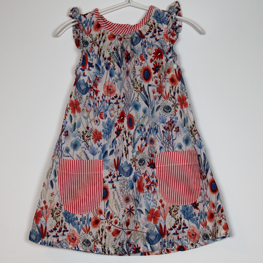3-6M
Stripe Pocket Dress