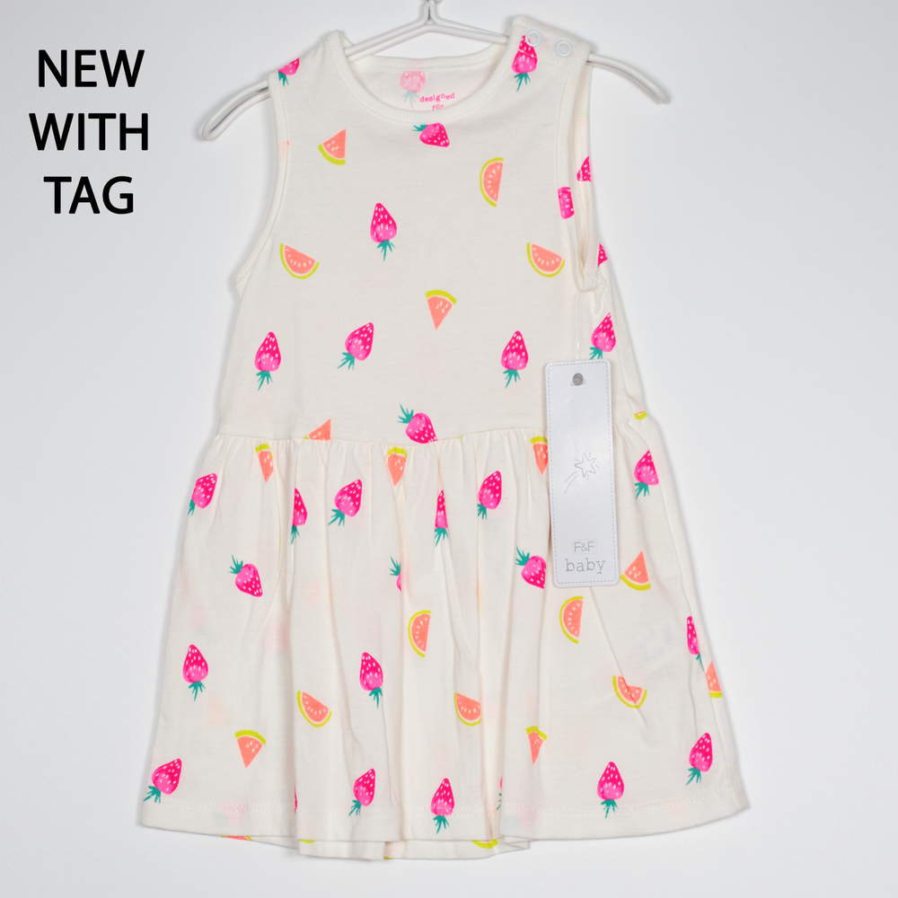 6-9M
Strawberries & Melon Dress